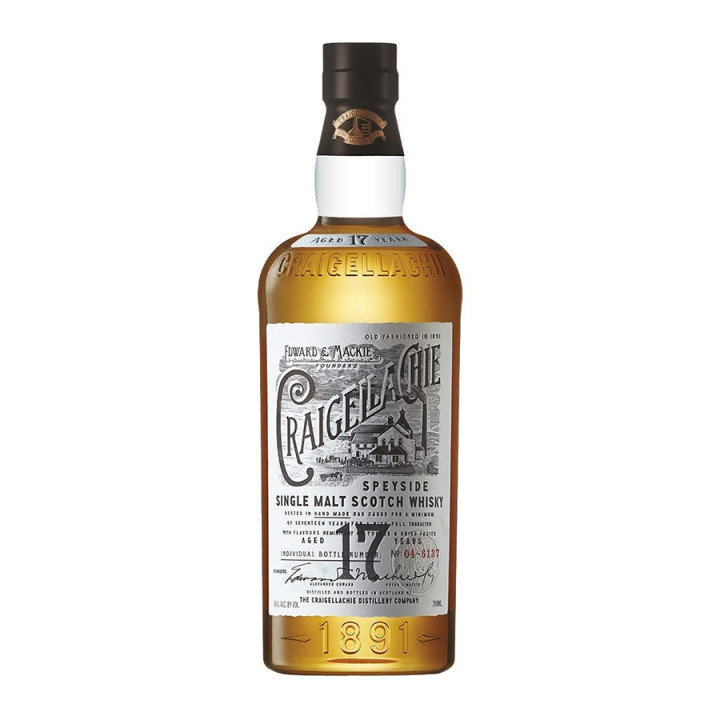 WHISKY CRAIGELLACHIE 17 ans 46° 70cl