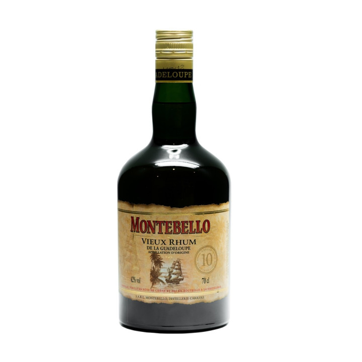 Montebello Echantillon Rhum Vieux 10 Ans 42°