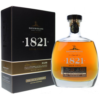 Rhum VX 1821 10 Ans Bellevue 70CL