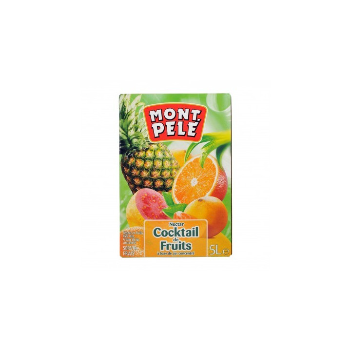 Jus MONT PELE Cocktail de Fruits (cubi 5L)