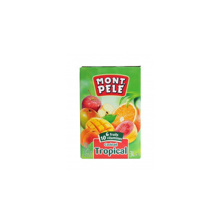 Jus MONT PELE Cocktail Tropical (cubi 3L)