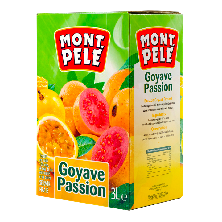 Jus MONT PELE Goyave Passion (cubi 3L)