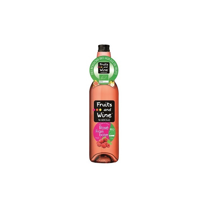 ROSE FRUITE FRAMBOISE  7°   6 x 75cl