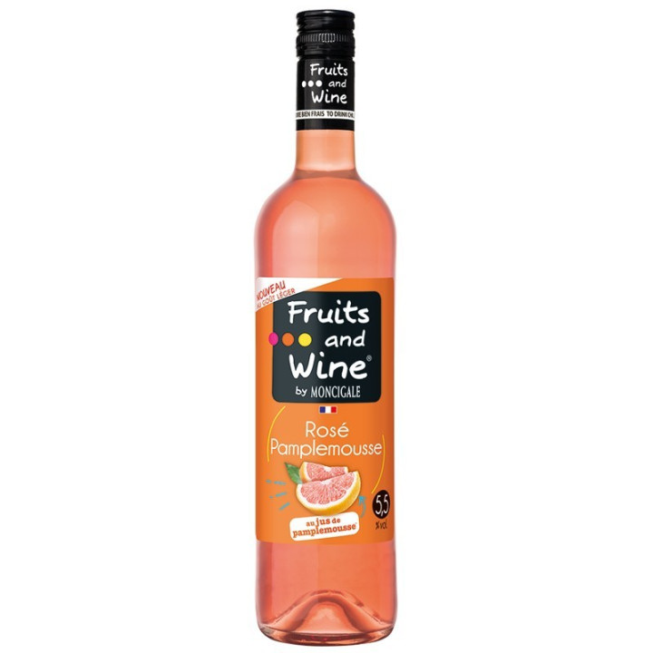 ROSE FRUITE PAMPLEMOUSSE 7°  6 x 75cl