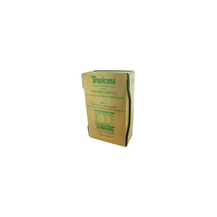 Jus TROPICANA 100% pomme (cubi 10L)