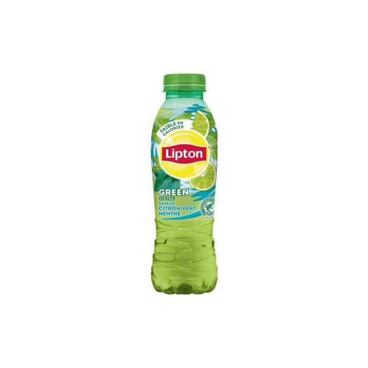 LIPTON ICE TEA green citron menthe (12 x 50cl)