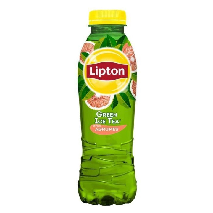 LIPTON ICE TEA GREEN AGRUMES PET 50CL