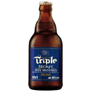 BIERE Triple SECRET MOINES Brune 33CL 8 x12