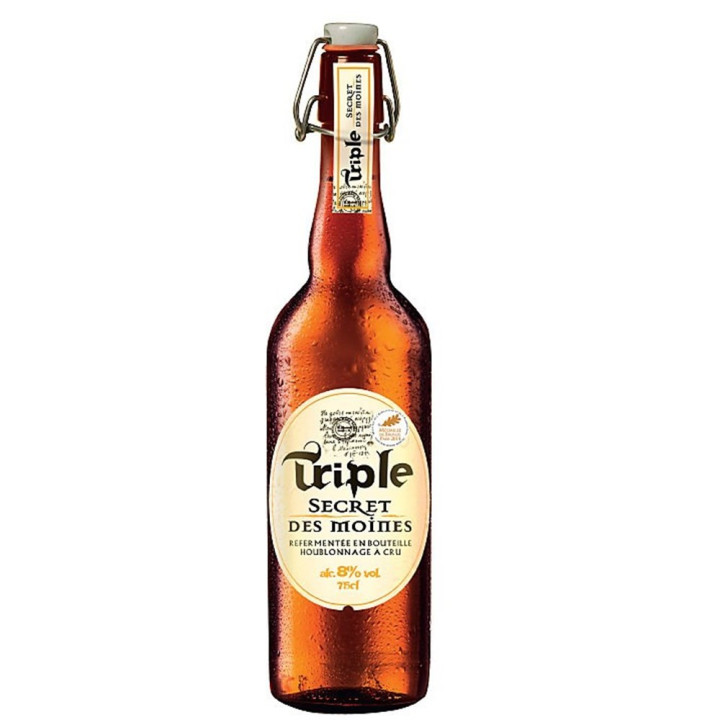 BIERE Triple SECRET MOINES 75 cl Blde 8