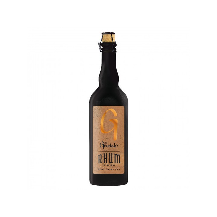 Bière GOUDALE rhum 7,9% btle en verre (75cl)