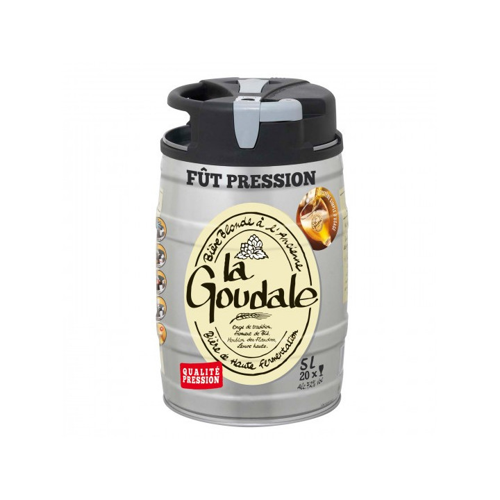 Bière GOUDALE blonde fût (5L)