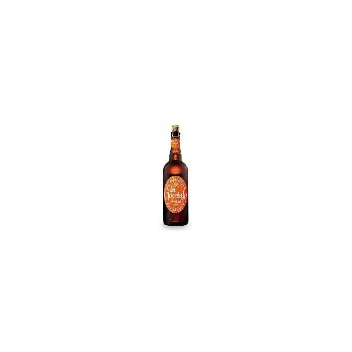 BIERE GOUDALE AMBREE 75 cl 7.2