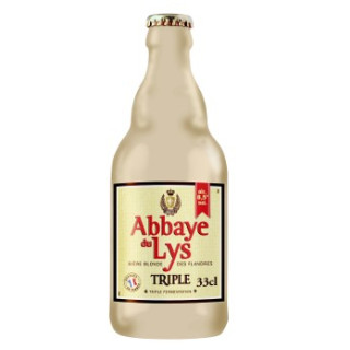 BIERE ABBAYE du LYS 33cl 8.5 x12