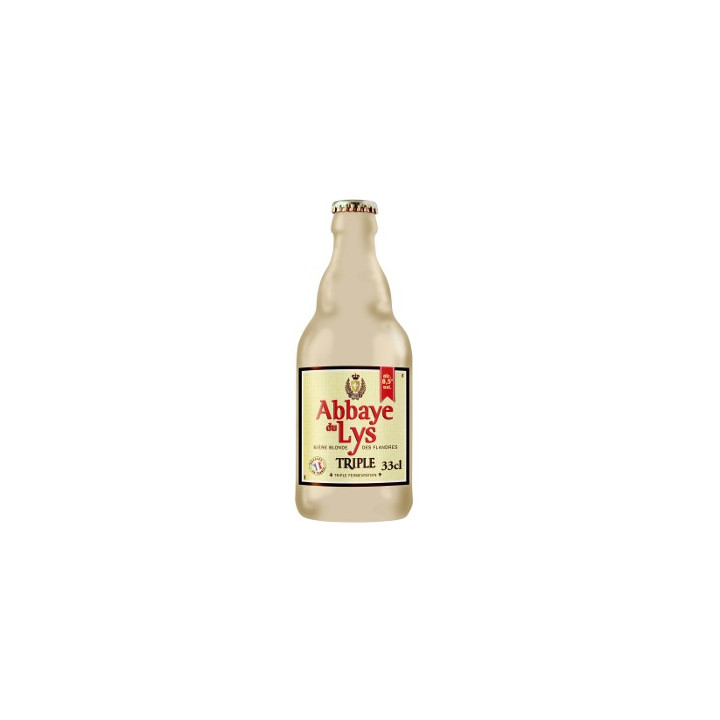 BIERE ABBAYE du LYS 33cl 8.5 x12