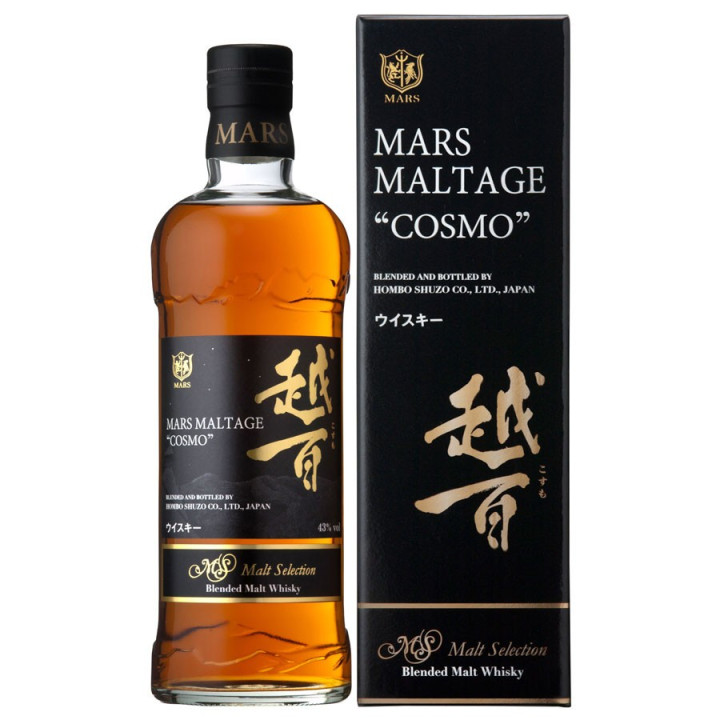 WHISKY MARS M.COSMO JAPON 6*70cl 43°