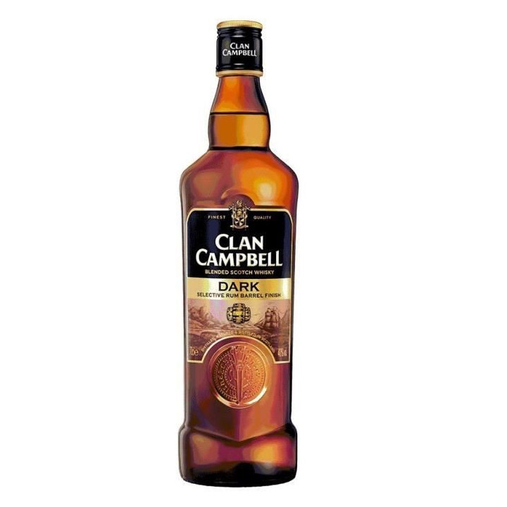 WHISKY CLAN CAMPBELL DARK 40 70cl