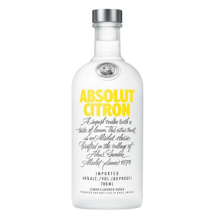 VODKA ABSOLUT CITRON 70CL 40