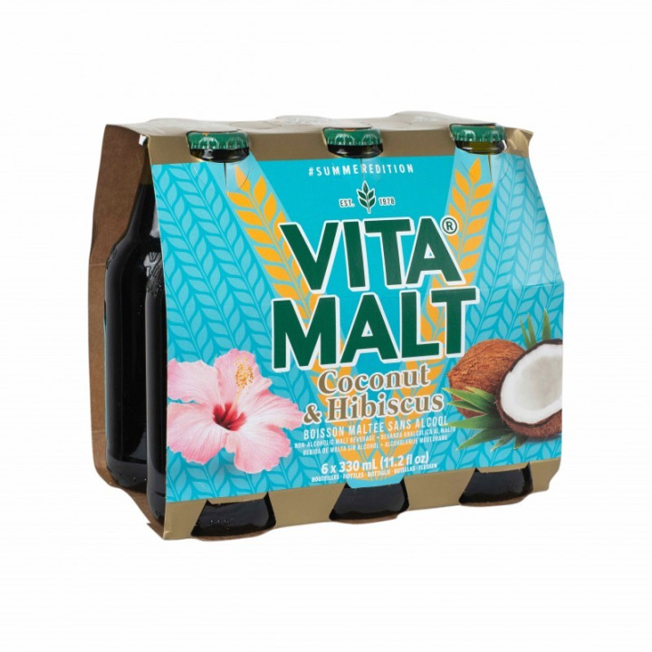 Bière VITAMALT coco & hibiscus (24 x 33cl)