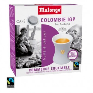 CAFE SPRESSO COLOMBIE 16 doses