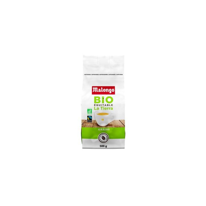 Café MALONGO la tierra bio en grains (500g)