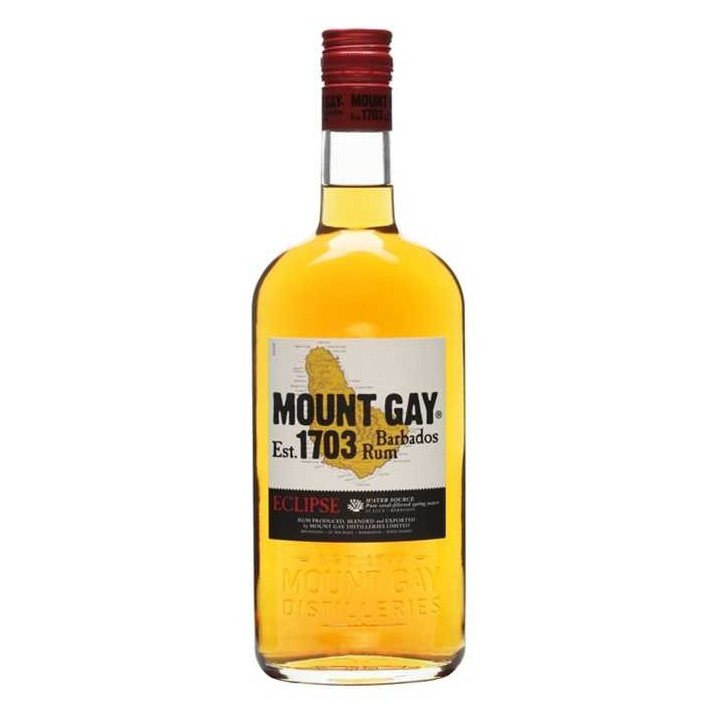 Rhum vieux MOUNT GAY barbados rum eclipse 40% (70cl)