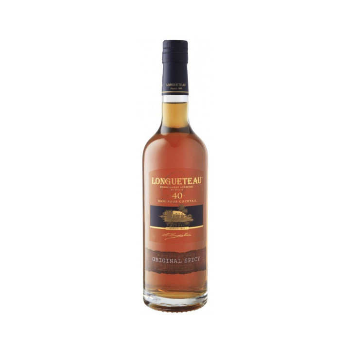 RHUM LONGUETEAU VIEUX ORIGINAL SPICY70CL PAPILLON