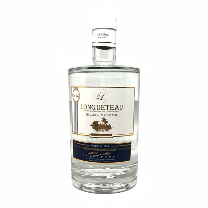 Rhum blanc LONGUETEAU sélection parcellaire n°4 55% (70cl)