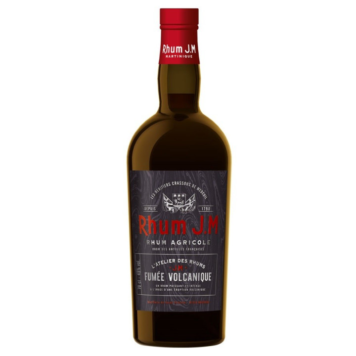 Rhum vieux JM fumée volcanique 49% (70cl)