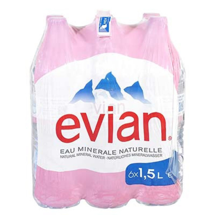 Eau EVIAN (6 x 1.5L)