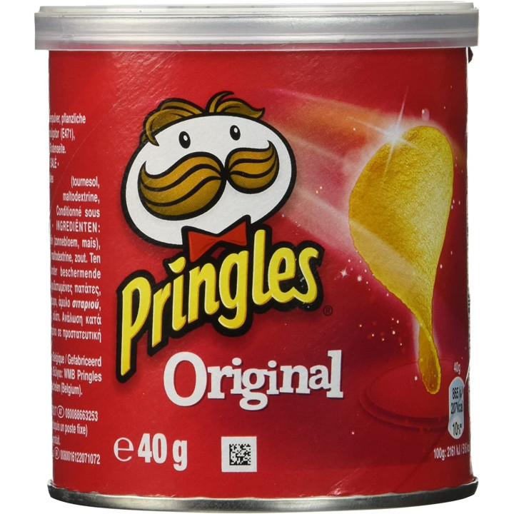 Carton Chips PRINGLES original (12 x 40g)