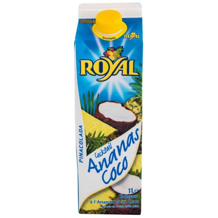 Jus ROYAL Cocktail Ananas Coco (12 x 1L)