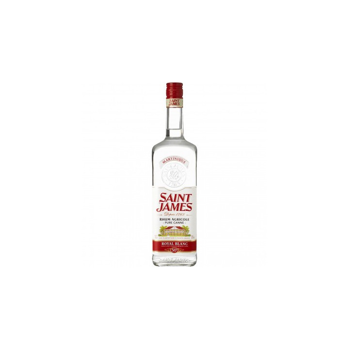 Rhum blanc SAINT-JAMES royal 50% (1L)