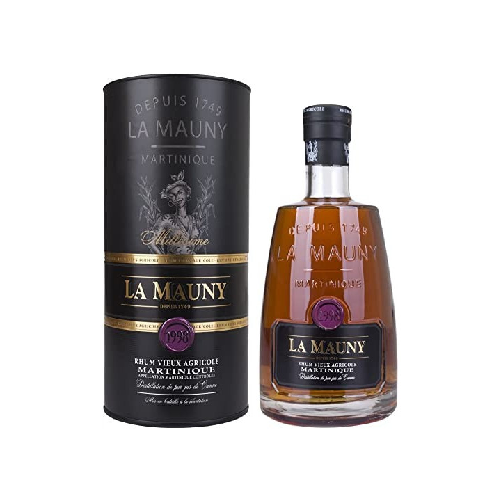 Rhum vieux MAISON LA MAUNY millésime 1998 42% (70cl)