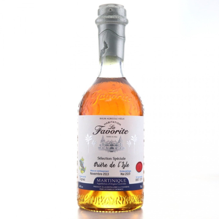 Rhum vieux LA FAVORITE brière de l'Isle 48% (70cl)