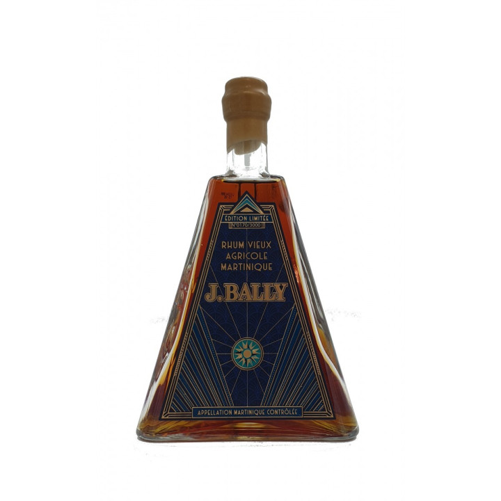 Rhum vieux J.BALLY édition limitée bleu 43% (70cl)