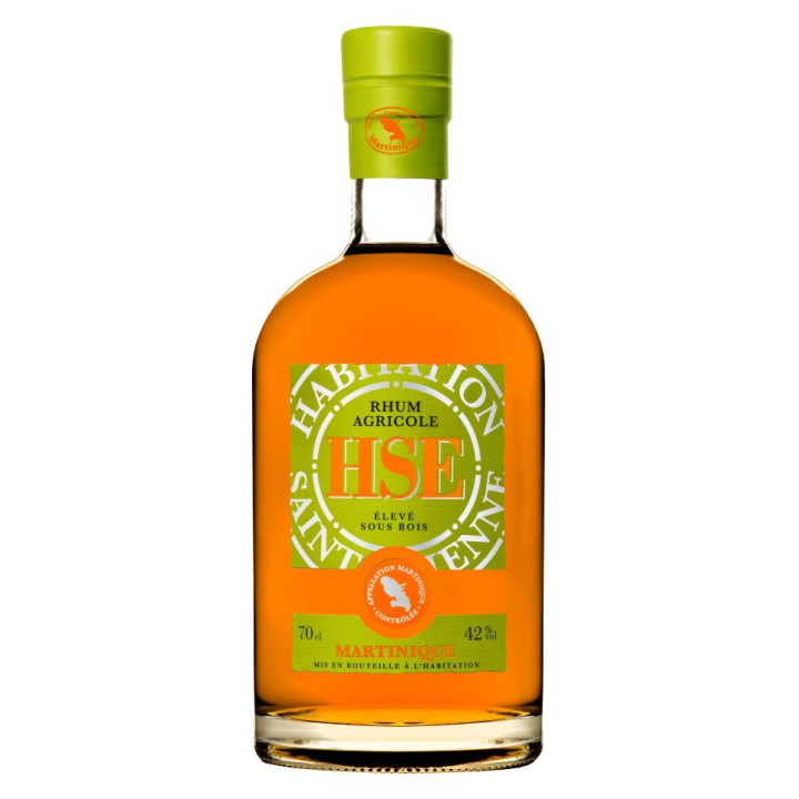 Rhum ambré HSE élevé sous bois 42% (70cl)