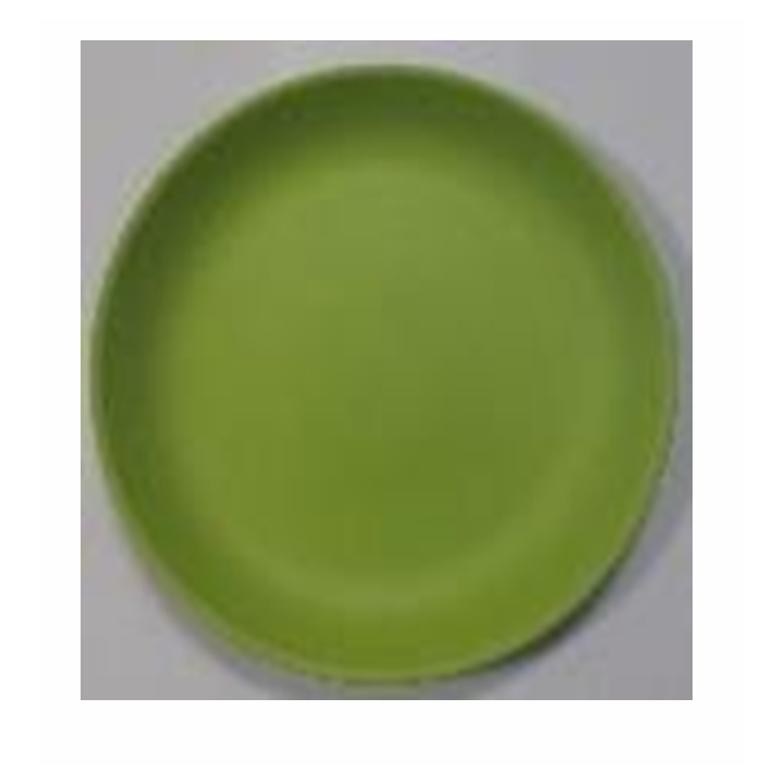 Assiette minérale de couleur (27cm)