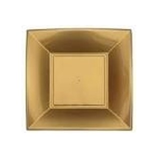 Assiette nice plate x8 OR - CARTON DE 20
