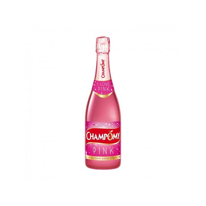 Pétillant CHAMPOMY pink pomme raisin (75cl)