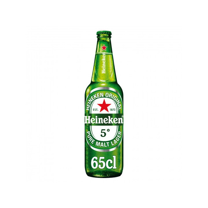 Bière HEINEKEN btle en verre (12 x 65cl)