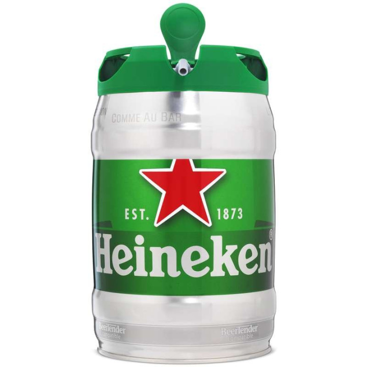 Bière HEINEKEN mini fût 5L