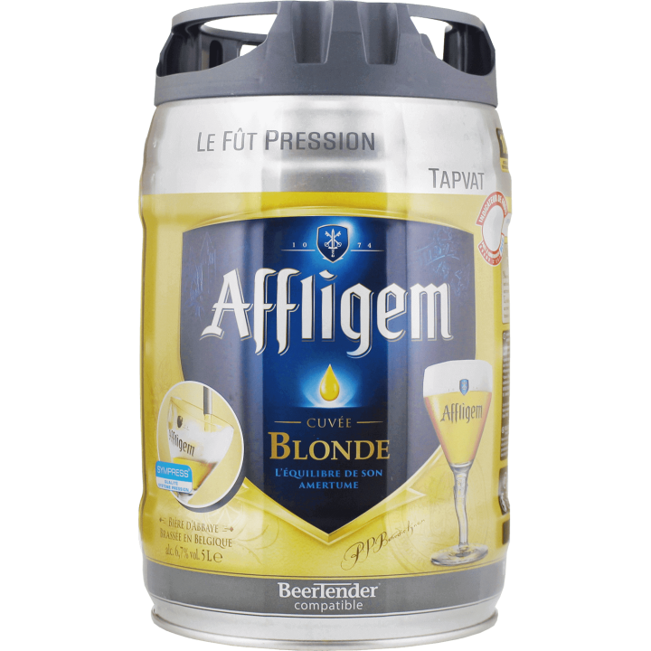 BIERE AFFLIGEM MINI FUT 5L