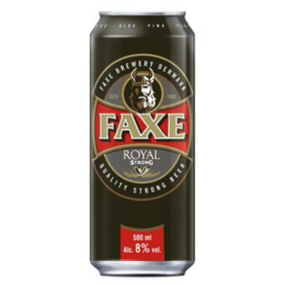 Faxe strong 8% (noire)