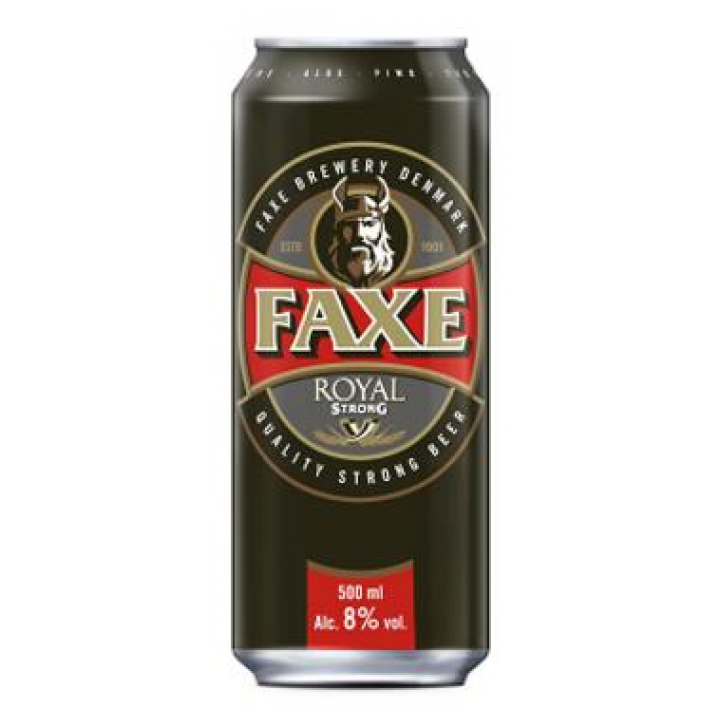 Faxe strong 8% (noire)