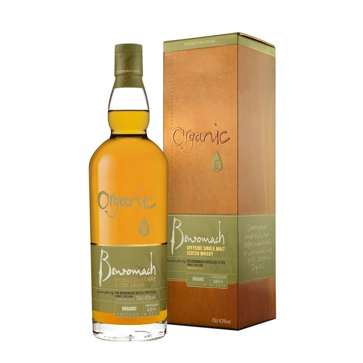 WH BENROMACH ORGANIC 70CL 43