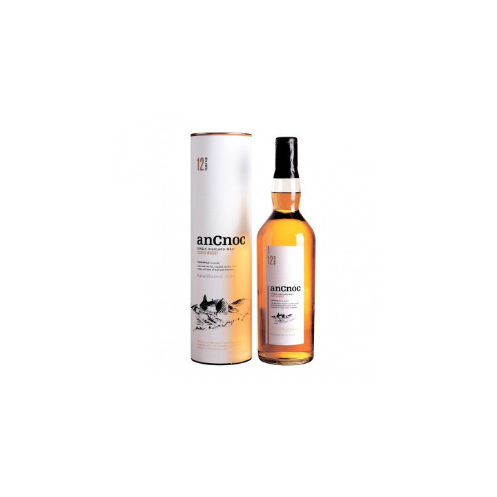 WHISKY AN CNOC 12 ANS 70CL 40°