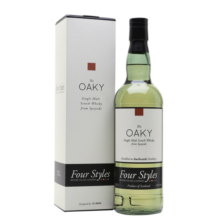 WHISKY FOUR STYLES OAKY 40°