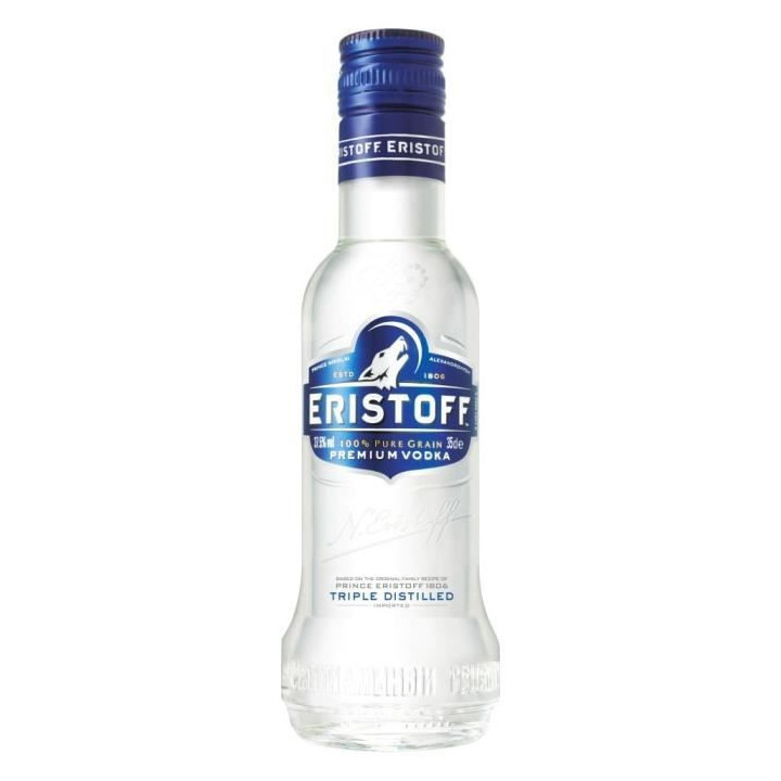 VODKA ERISTOFF BRUT 35CL 37.5