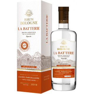 Rhum blanc BOLOGNE la batterie édition cuvée parcellaire 58,6°(70cl)