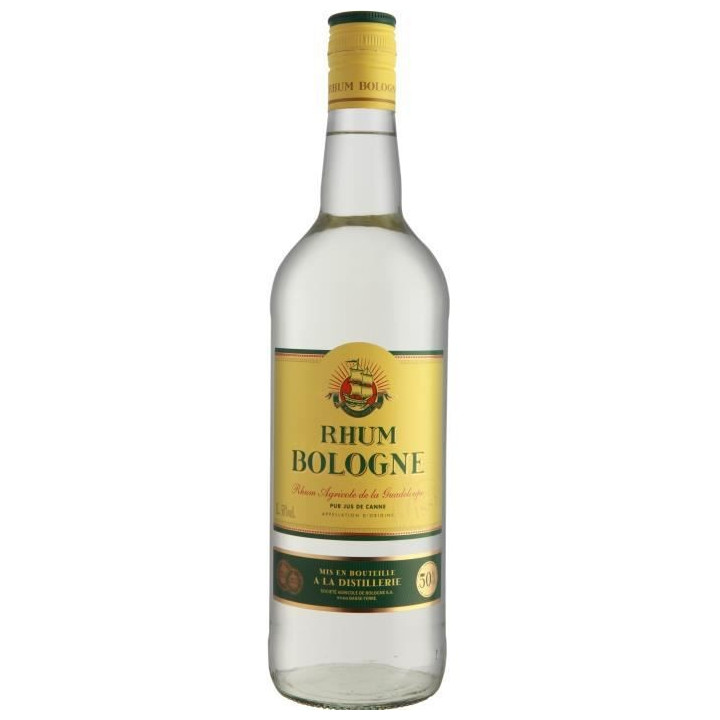 Rhum blanc BOLOGNE 50% (bouteille 4.5L)